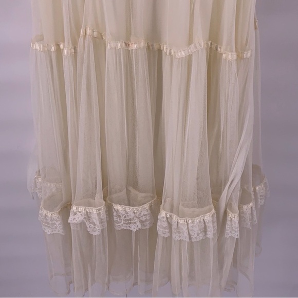 Gunne Sax Cream Lace Dress - Picture 8 of 14